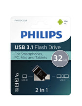 USB stick 3.1 Philips USB C 2in1 32GB zwart - afbeelding 7