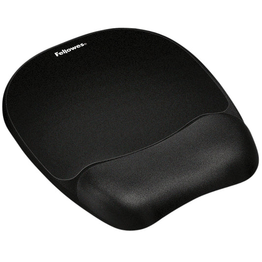 Muismatpolssteun Fellowes Memoryfoam zwart