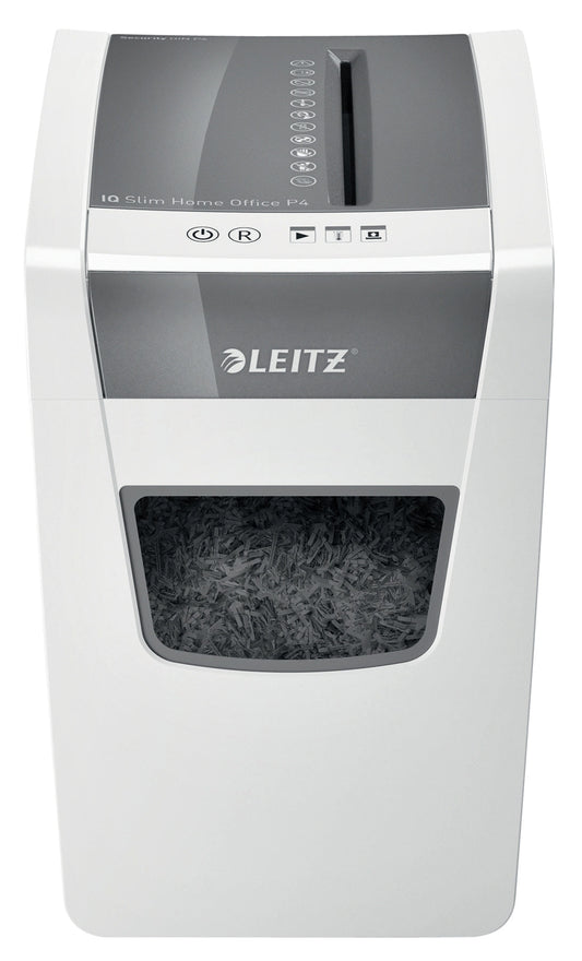 Papiervernietiger Leitz IQ Slim Home Office 4x28mm