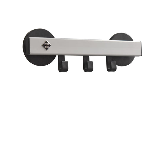 Kapstok wand VepaBins pro-line magneet 3 haak