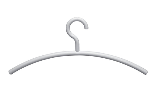 Kledinghanger MAUL acryl 460X190mm wit 5 stuks