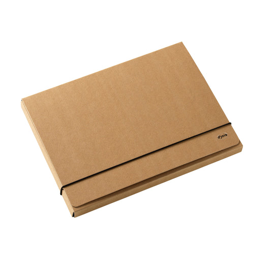 Elastobox Kraft Line A4 3 kleppen br