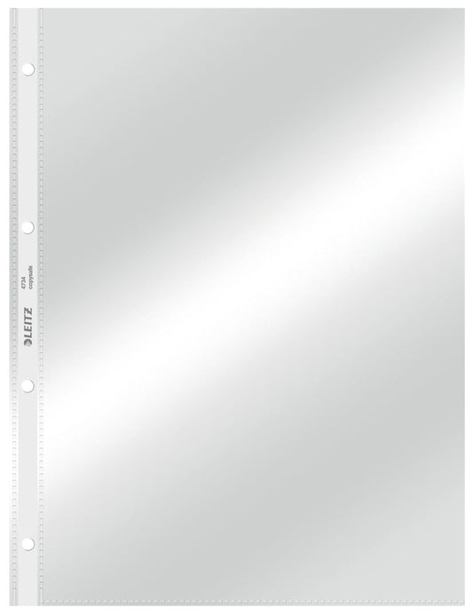 Showtas Leitz standaard 4-gaats PVC A4 glashelder
