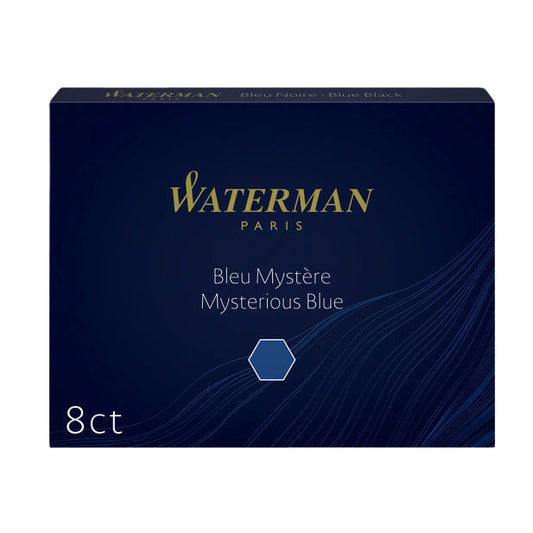Inktpatroon Waterman nr23 lang blauwzwart