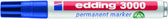 Viltstift edding 3000 rond 1.5-3mm blauw - afbeelding 2