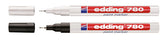 Paintmarker edding 780 oliebasis 0.8mm wit - afbeelding 4