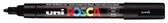 Paintmarker Uni POSCA PC5M M zwart - afbeelding 10