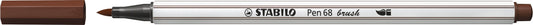 Brushstift STABILO Pen 68/45 bruin