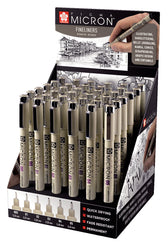 FINELINER SAKURA PIGMA MICRON ASS ZWART