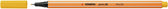 Fineliner STABILO point 88/44 F geel