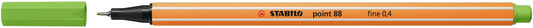 Fineliner STABILO point 88/33 F groen