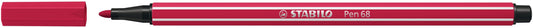 Viltstift STABILO Pen 68/50 M donkerrood