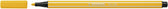 Viltstift STABILO Pen 68/44 M geel