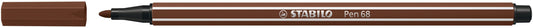 Viltstift STABILO Pen 68/45 M bruin