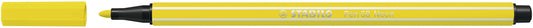 Viltstift STABILO Pen 68/024 M neon geel