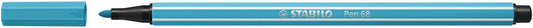 Viltstift STABILO Pen 68/57 M azuurblauw