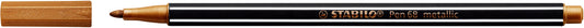 Viltstift STABILO Pen 68/820 M metallic koper