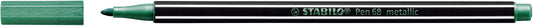 Viltstift STABILO Pen 68/836 M metallic groen