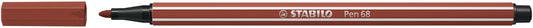 Viltstift STABILO Pen 68/75 M sienna