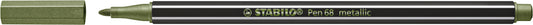 Viltstift STABILO Pen 68/843 M metallic lichtgroen