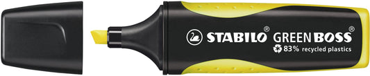 Markeerstift STABILO GREEN BOSS 6070/24 geel