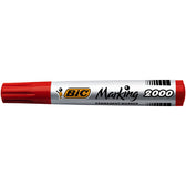 Viltstift Bic 2000 ecolutions rond L rood - afbeelding 10
