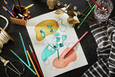 Kleurpotlood STABILO 1636 aquacolor Arty 36st ass - afbeelding 4