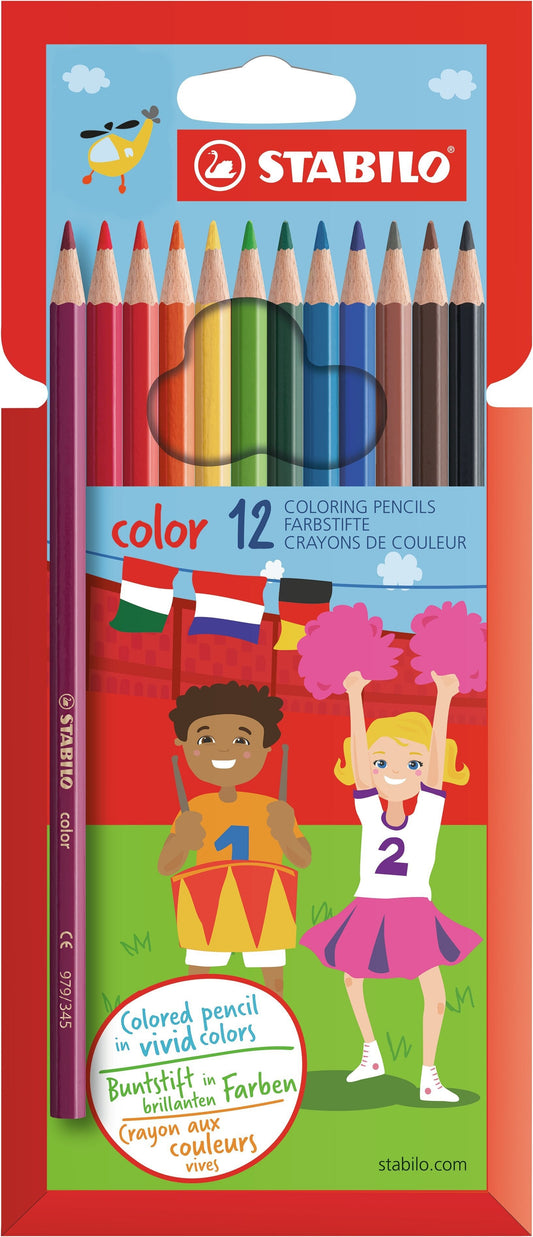Kleurpotlood STABILO 979 color 12st assorti