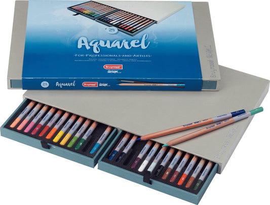 Kleurpotl Bruynzeel 8835 Design aquarel 24st ass