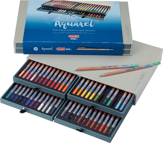 Kleurpotl Bruynzeel 8835 Design aquarel 48st ass