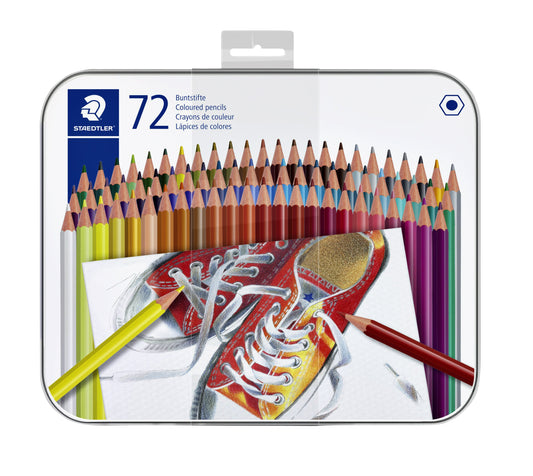 Kleurpotloden Staedtler 175 6kantig 72 st ass