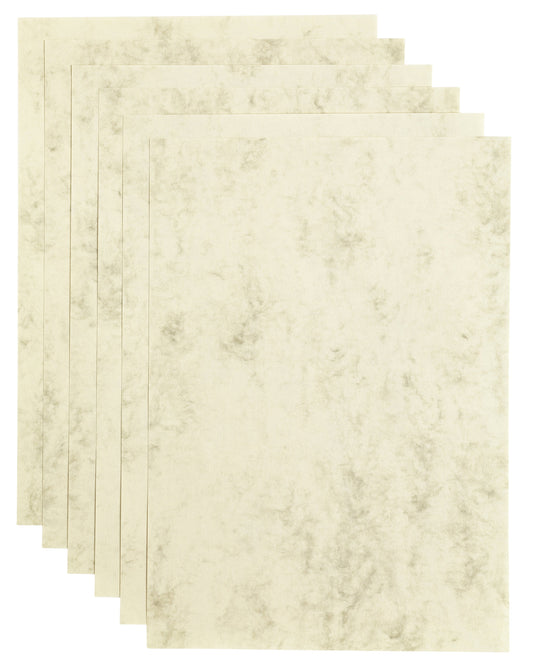 Kopieerpapier Papicolor A4 200gr marble ivoor