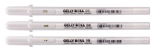 Gelschrijver Sakura Gelly Roll Classic 3 breedtes