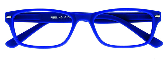Leesbril I Need You +1.00dpt Feeling blauw