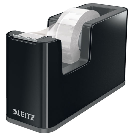 Plakbandhouder Leitz duo zwart/grijs