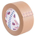 Papieren tape bruin 59 g/m², 50 mm x 50 m, solvent, kern 76 mm, doos 36 rollen
