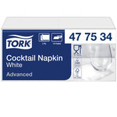 Cocktailservet Tork Advanced 2laags 200 vel wit - afbeelding 5