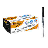 Whiteboardmarker Bic 1741 rond M zwart - afbeelding 3