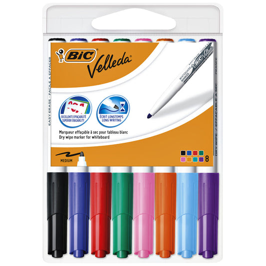 Whiteboardmarker Bic 1748 rond M assorti