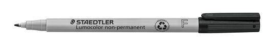 Viltstift Staedtler OHP Lumo F 316 non perm zwart