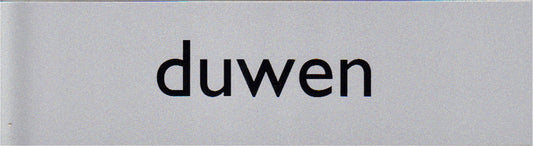 Infobord Posta pictogram duwen