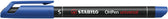Viltstift STABILO OHP 841/41 rond SF blauw - afbeelding 2