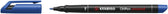 Viltstift STABILO OHP 842/41 rond F blauw
