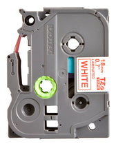 Labeltape Brother Ptouch TZe242 18mm wit - afbeelding 2