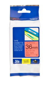Labeltape Brother Ptouch TZe461 36mm rood