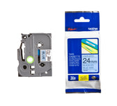 Labeltape Brother Ptouch TZe551 24mm blauw - afbeelding 3