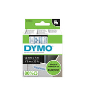 Labeltape Dymo LabelManager D1 polyester 12mm wit - afbeelding 5