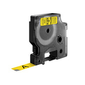 Labeltape Dymo LabelManager D1 polyester 12mm geel - afbeelding 5