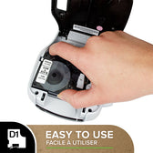 Labeltape Dymo LabelManager D1 polyester 9mm wit - afbeelding 6