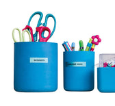 Labeltape Dymo LabelManager D1 polyester 9mm blauw - afbeelding 10